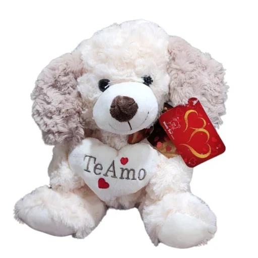 Peluche perro te amo 26100